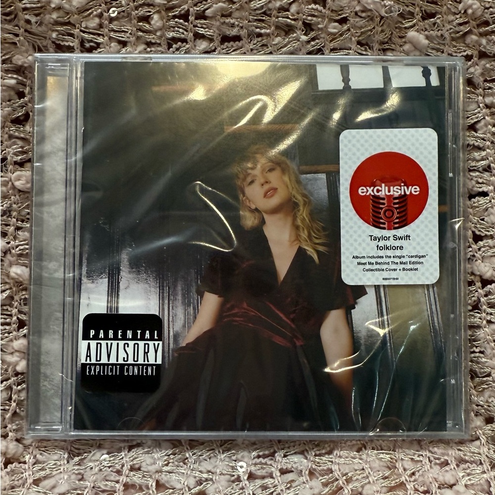Taylor Swift Folklore CD-Misprint, Rare, sealed